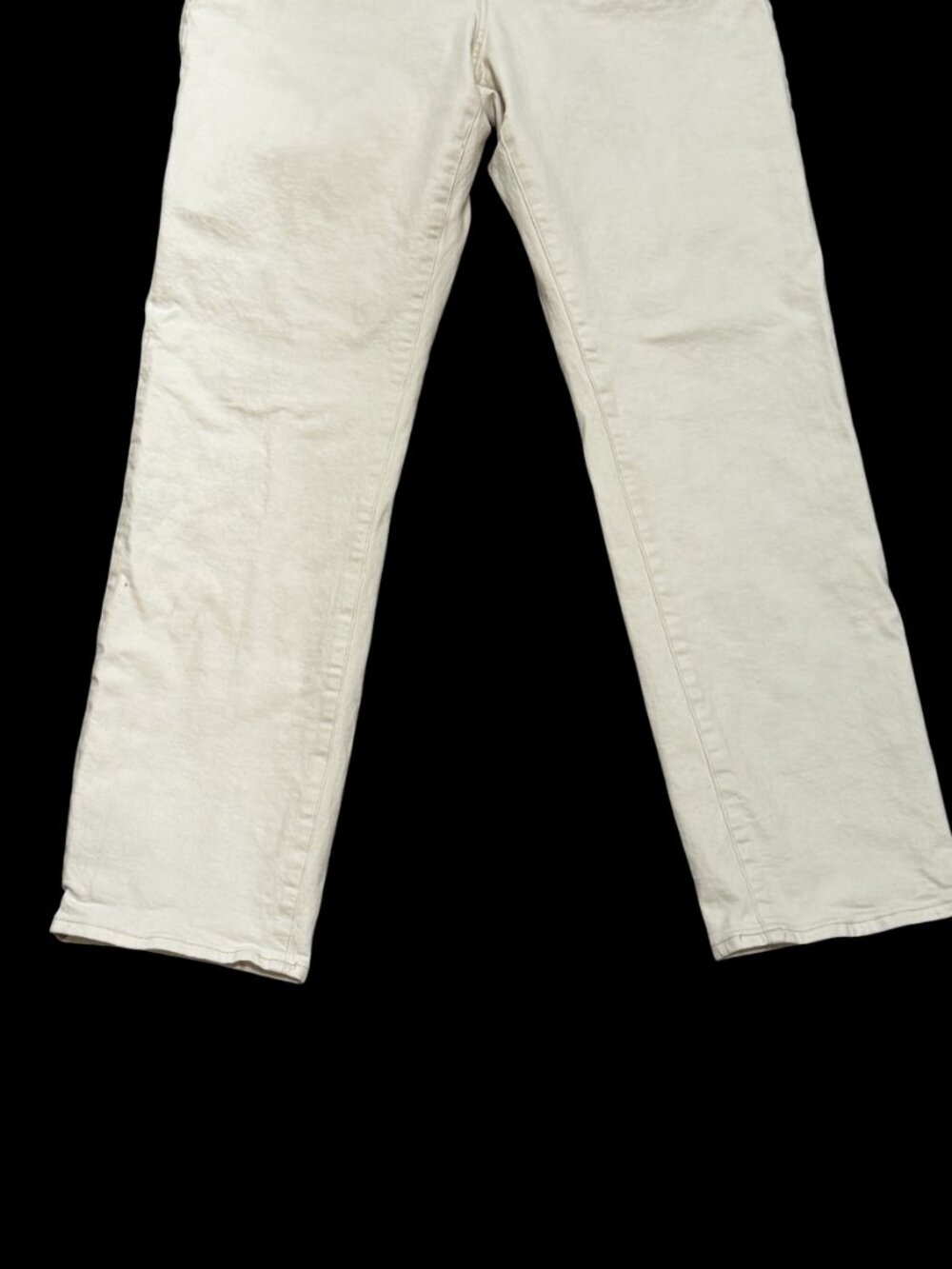 Madewell The ’90s Straight Jean White Wash Size 30 Women’s 10 High Rise Denim - Picture 4 of 7